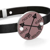 Wanderlust Leather Bracelet