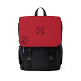 Red Travel Backpack 